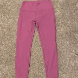 Lululemon wunder under high rise 25” luxtreme